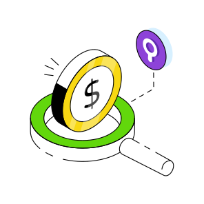 Search Dollar, Find Dollar, Look Dollar, Research Dollar, Explore Dollar  icon