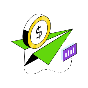 Send Money, Financial Message, Send Message, Paper Plane, Business Message  icon