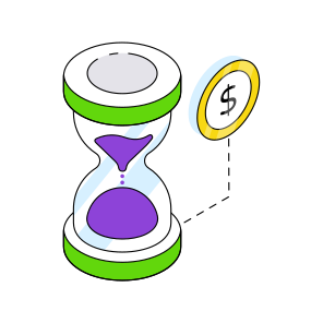 Time Is Money, Business Time, Efficiency, Productivity, Investment Time,  icon