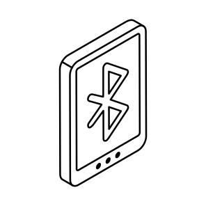 Mobile Bluetooth, Smartphone Bluetooth, Phone Bluetooth, Cellphone Bluetooth, Cell Bluetooth icon