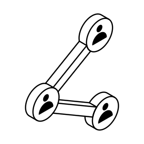 Share Team, Share Groupe, Share Persons, Distribute Team, People Network icon