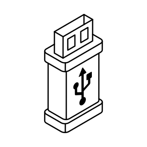 Usb, Flash Drive, Storage, Microdrive, Thumb Drive icon