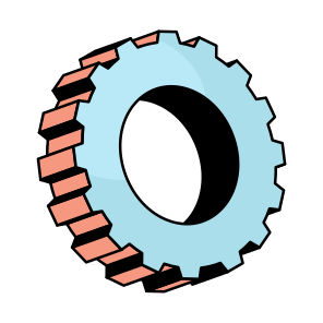 Gear, Cogwheel, Gearwheel, Setting, Configuration icon