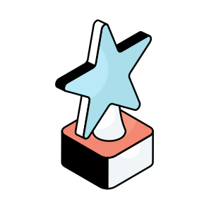Star Trophy, Award, Reward, Achievement, Triumph, icon