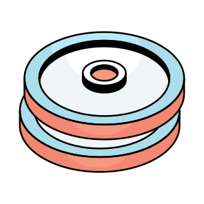 Weight Plates, Weight Disc, Weight Tool, Equipment, Instrument icon