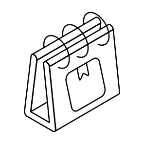 Parcel Schedule, Logistic Schedule, Delivery Schedule, Delivery Reminder icon