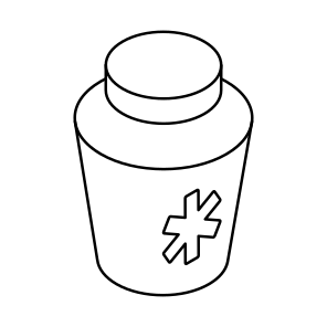 Medicine, Drugs Bottle, Medical Bottle, Pills Bottle, Pills Jar,icons icon