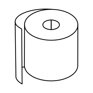 Tissue Roll, Hygiene, Cleaning Paper, Tissue Papers, Napkins icon