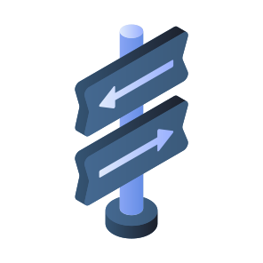 Roadboard, Signboard, Double Direction Board, Guideboard, Fingerboard icon