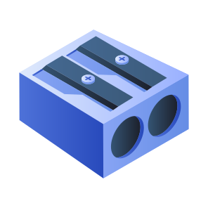 Sharpener, Stationery, Educational Tool, School Supplies, Pencil Sharpener, icon