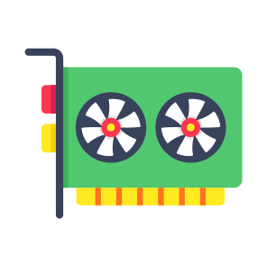 Gfx, Graphic Card, Computer Card, Hardware, Gpu Card icon