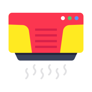Smoke Alarm, Smoke Detector, Fire Alarm, Fire Detector, Smoke Sensors icon