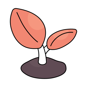 Mud Plant, Sprout, Growing Plant, Farming, icon