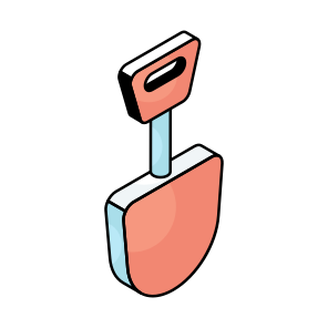 Shovel, Spade, Digging Tool, Digging Equipment, Construction Tool, icon