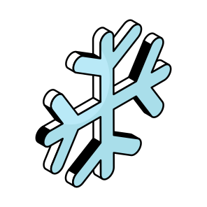 Snowflake, Flake, Snowdrift, Sleet, Snow Crystal icon