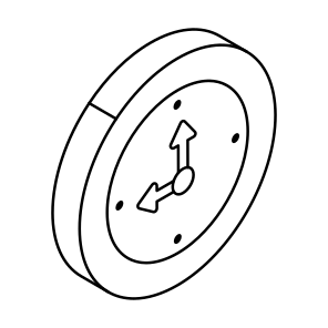 Wall Clock, Timepiece, Timekeeping Device, Timer, Chronometer icon