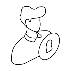 User Security, Candidate Security, Employee Security, People Security, Person Security icon