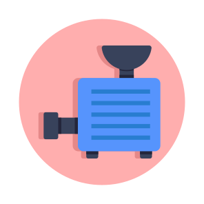 Meat Grinder, Meat Mixer, Kitchenware, Home Appliance, Grinding Machine icon
