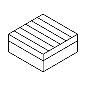 Wooden, Box, Crate, Parcel, Package, Carton, Logistic, Delivery, Icon, Vector, Flat, icon