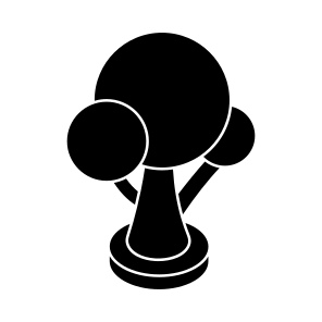 Tree, Botany, Forestland, Woodland, Ecology,icon,vector icon