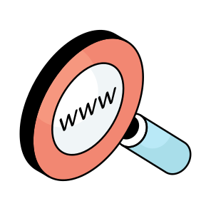 Search Www, Find Www, Explore Www, Look Www, Search Bar Website icon