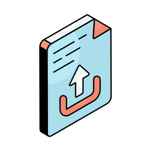 File Upload, File Format, Filetype, File Extension, Document icon