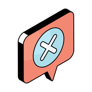 No Chat, No Message, Communication, Conversation, Text icon