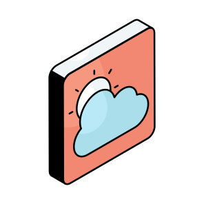 Partly Cloudy Day, Weather Forecast, Overcast, Meteorology, Partly Sunny Day icon