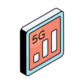 Signal Bars, Signal Strength, Ui, 5g Network, Network Signals icon