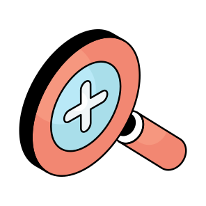 Zoom In, Magnifier, Magnifying Glass, Loupe, Exploration icon