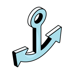 Nautical Hook, Fish Hook, Bait, Fishing, Fishery icon
