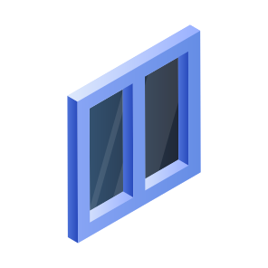 Window, Glass Pane, Window Pane, Casement, Decoration icon
