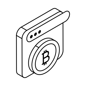 Web Bitcoin, Website Bitcoin, Webpage Bitcoin, Browser Bitcoin, Site Bitcoin icon