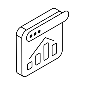 Web Graph, Website Graph, Webpage Graph, Site Graph, Browser Graph icon