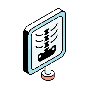 Ribs, Ribs Cage, Sternum, Breastbone, Ribs Anatomy icon