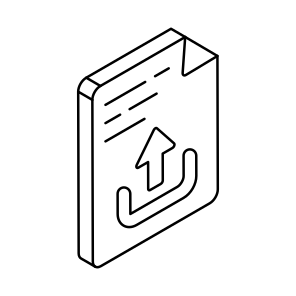 File Upload, File Format, Filetype, File Extension, Document icon