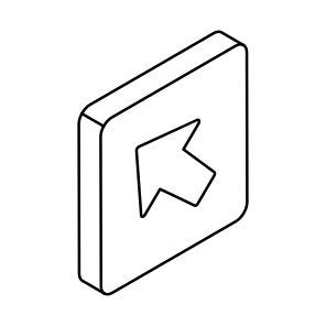 Upward Left Corner Arrow, Arrowhead, Pointing Arrow, Directional Arrow, Navigation Arrow icon