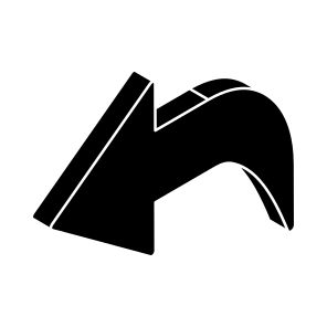 Left Arrow, Arrowhead, Pointing Arrow, Directional Arrow, Back Arrow icon