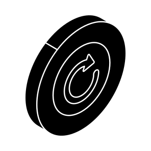 Reload Arrow, Refresh, Update, Arrowhead, Turn Left Arrow icon