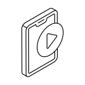 Mobile Video, Smartphone Video, Phone Video, Cellphone Video, Cell Video icon