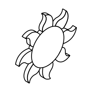 Sunflower, Helianthus, Flower, Ligules, Mirasol icon