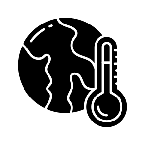 Global Warming, Global Burning, Global Heat, Global Temperature, World Warning icon