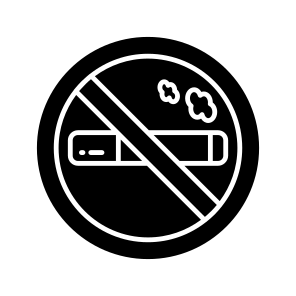No Smoking, No Cigarette, Smoking Ban, Smoking Prohibition, Stop Smoking icon