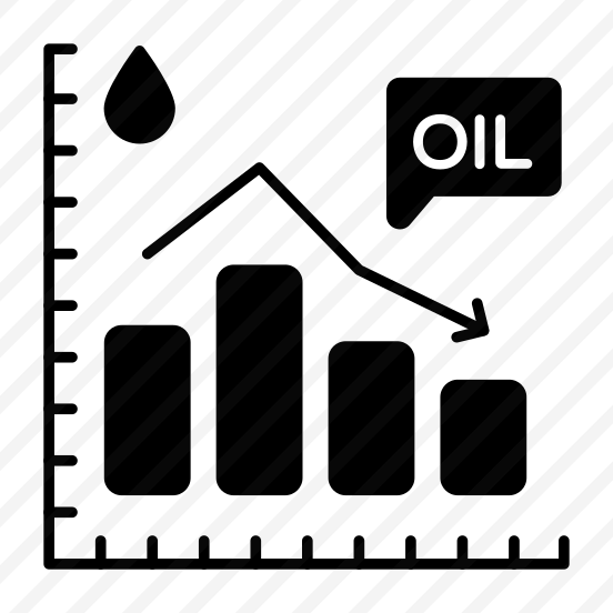 Oil Analytics, Infographic, Statistics, Oil Price Down, Oil Graph preview