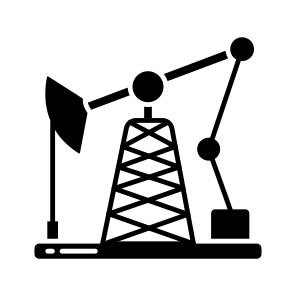Oil Rig, Refinery, Oil Drilling, Oil Pump Jack, Oil Platform icon