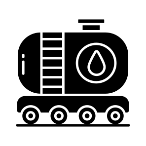 Oil Train, Oil Transport, Fuel Train, Petroleum, Fuel Transport icon