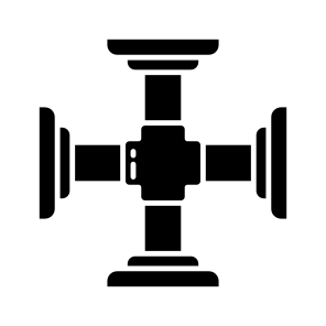 Plumbing Pipe, Pvc Pipe, Pipework, Polyvinyl Chloride Pipe, Way Pipe icon