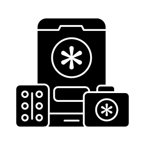 Medical App, Healthcare App, Mobile Medical App, Online Healthcare, Online Medication,vector icon