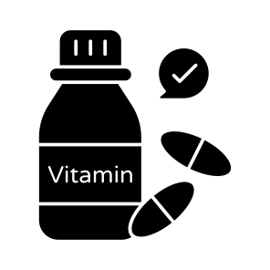 Vitamin Bottle, Vitamin Jar, Supplement, Protein Bottle, Pill Bottle icon