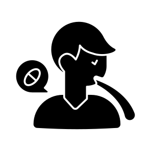 Vomiting, Nausea, Emisis, Sick Person, Patient icon